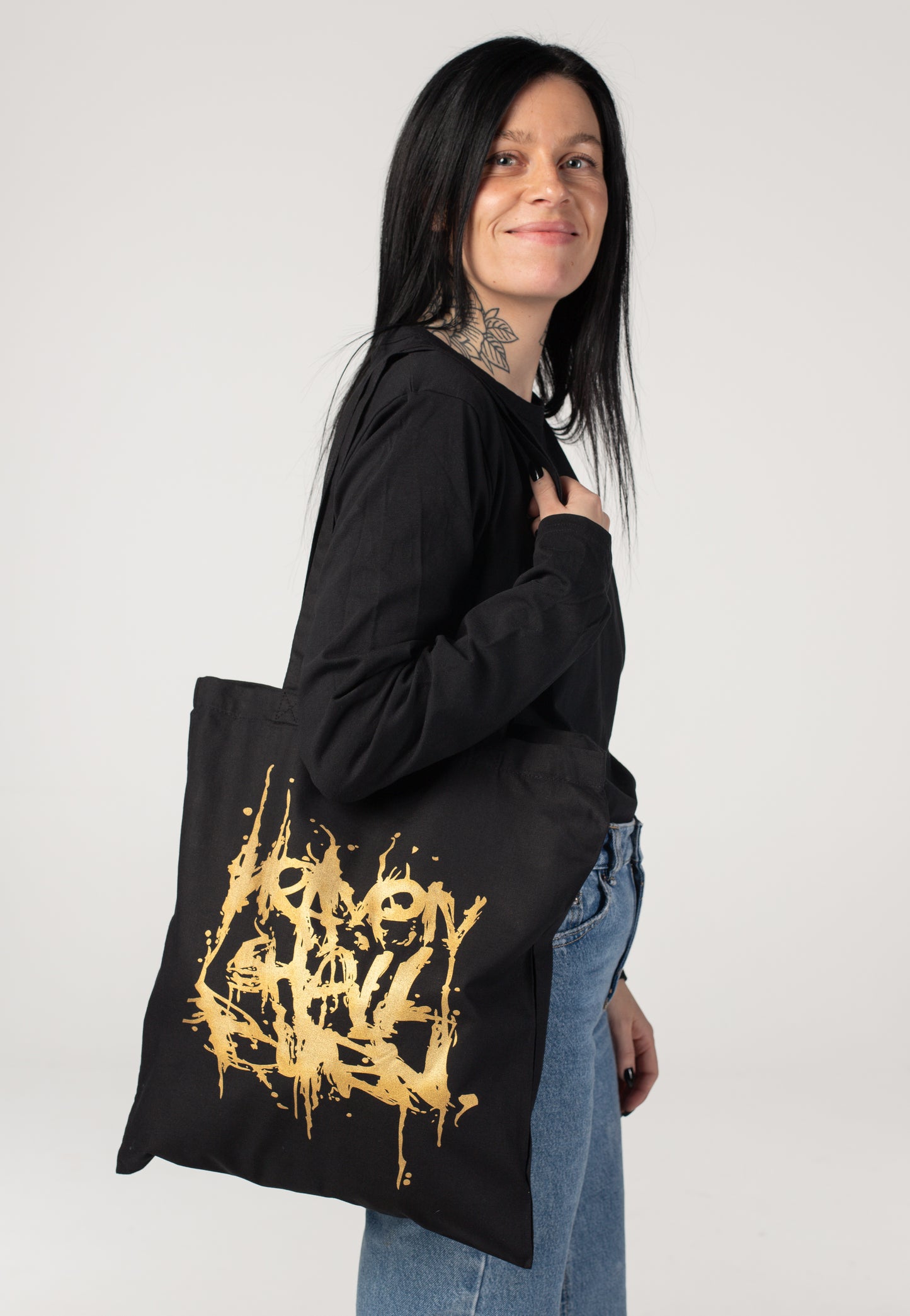Heaven Shall Burn - Gold Logo - Tote Bag | Neutral-Image