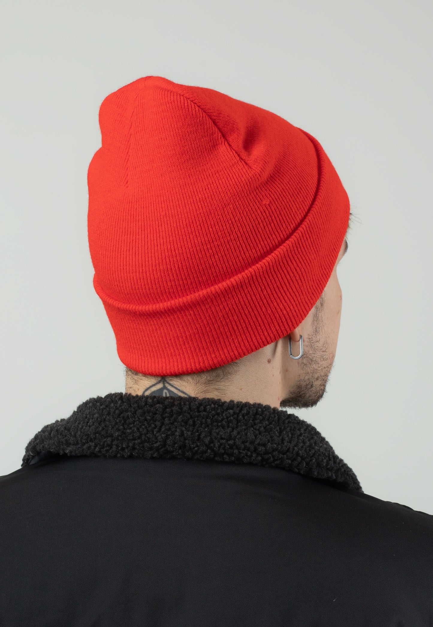 Heaven Shall Burn - Stacked Logo Red - Long Beanie | Neutral-Image