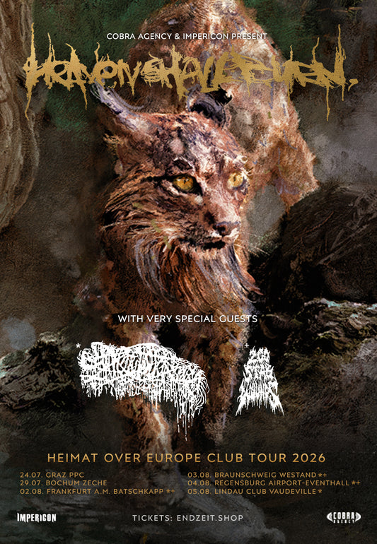 Heaven Shall Burn - 04.08.2026 Obertraubling - Ticket | Neutral-Image