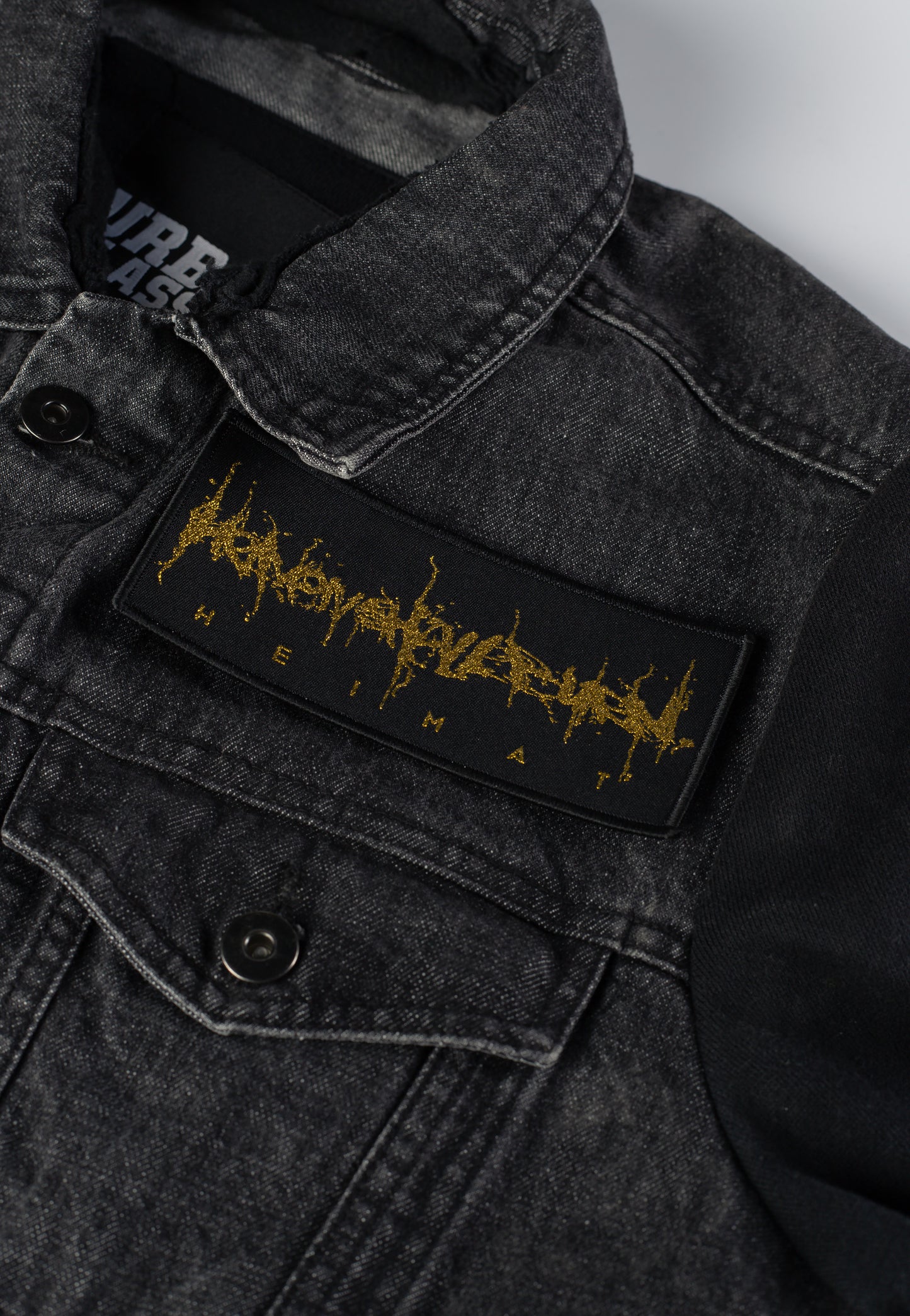 Heaven Shall Burn - New Heimat Logo Gold - Patch | Neutral-Image