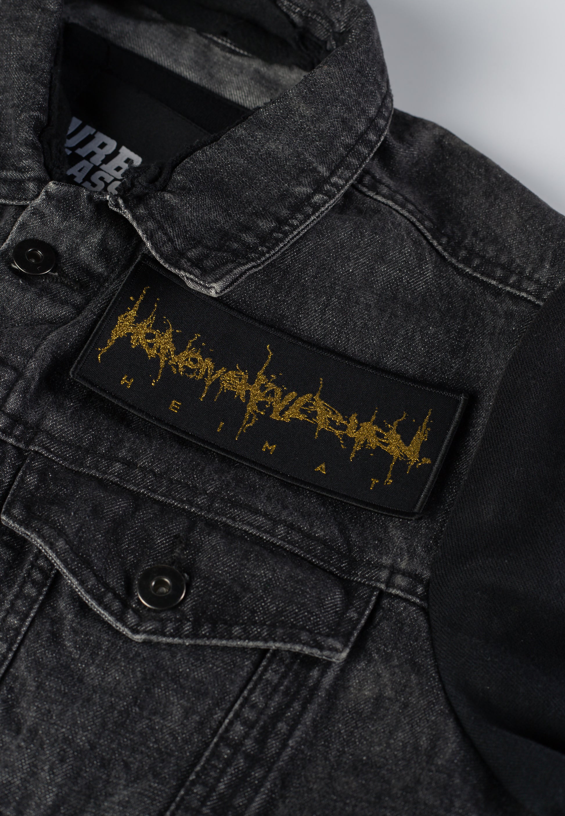 Heaven Shall Burn - New Heimat Logo Gold - Patch | Neutral-Image