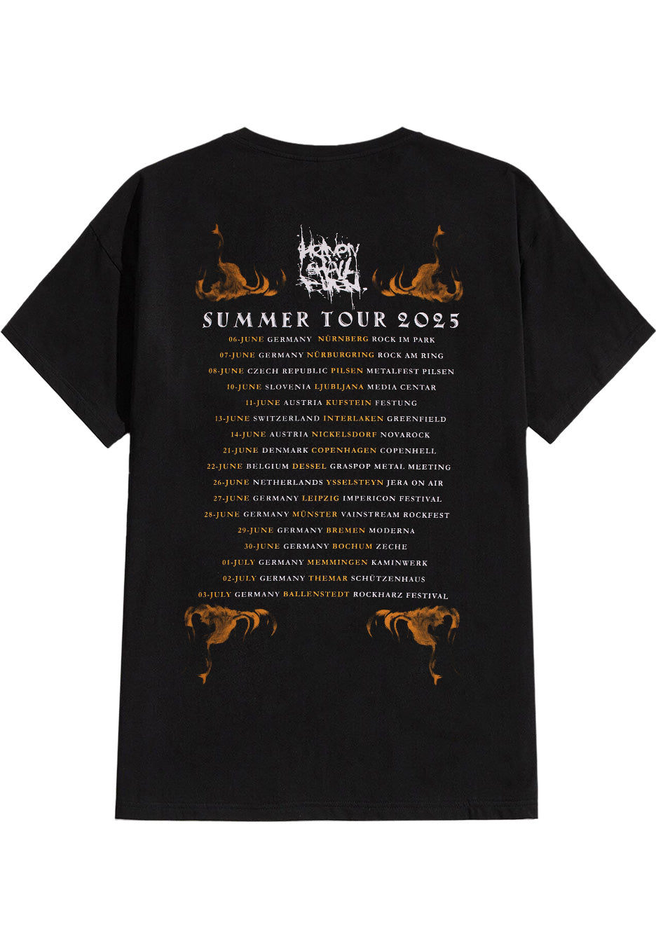 Heaven Shall Burn - Empowerment Festival 2025 - T-Shirt | Neutral-Image