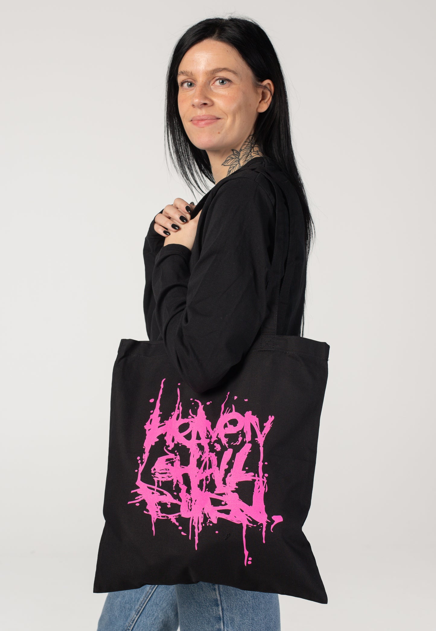 Heaven Shall Burn - Pink Logo - Tote Bag | Neutral-Image