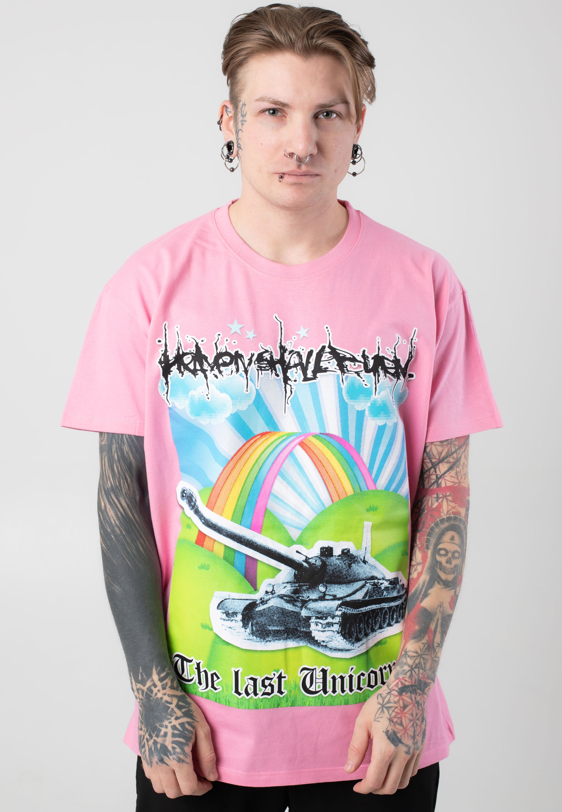 Heaven Shall Burn - Unicorn Tank Pink - T-Shirt | Men-Image