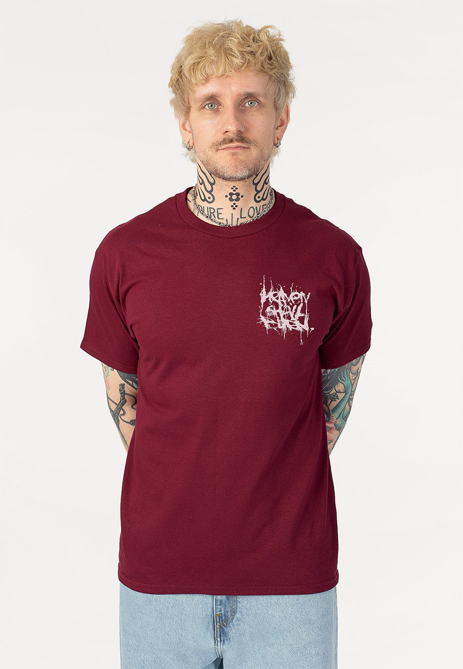 Heaven Shall Burn Revolutionary Wanderer Burgundy T-Shirt
