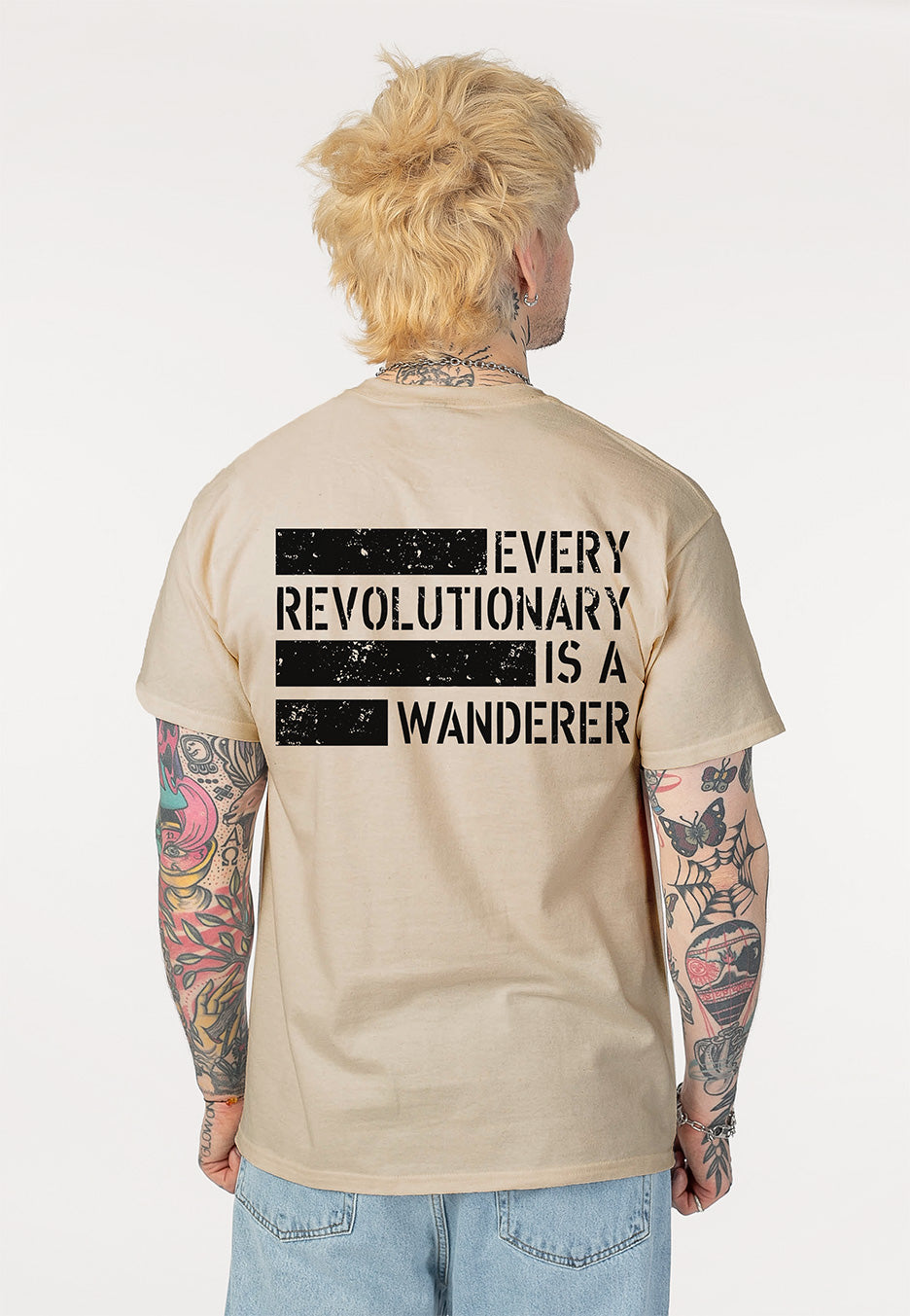 Heaven Shall Burn Revolutionary Wanderer Tan T-Shirt