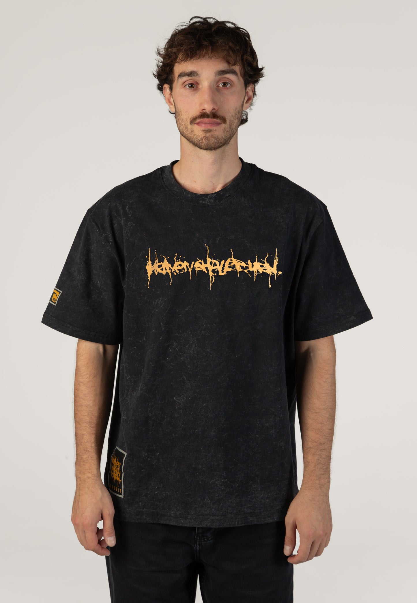 Heaven Shall Burn Logo Acid Wash Premium T-Shirt