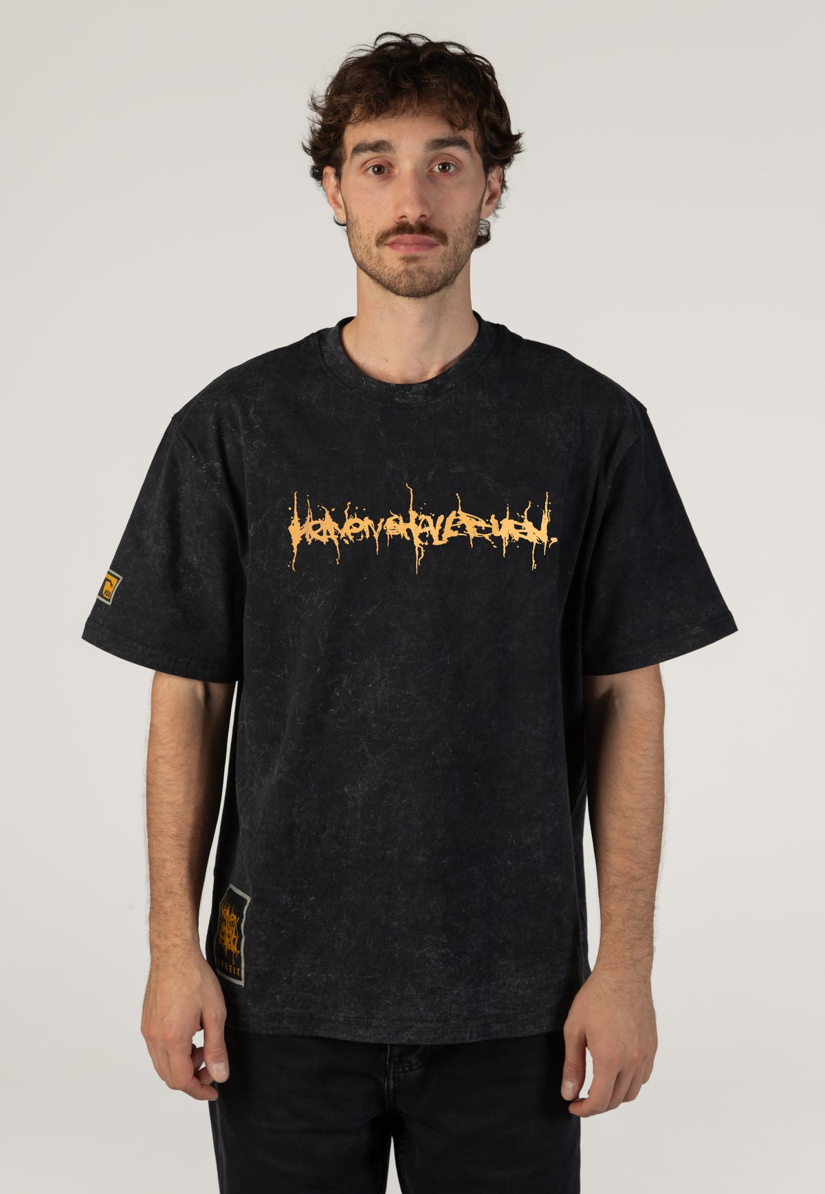 Heaven Shall Burn Logo Acid Wash Premium T-Shirt