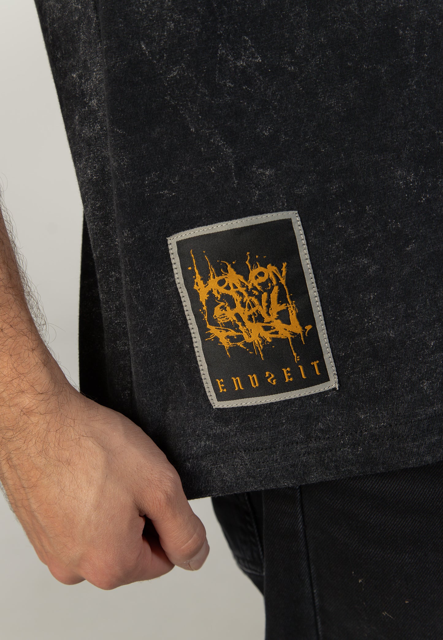 Heaven Shall Burn Logo Acid Wash Premium T-Shirt