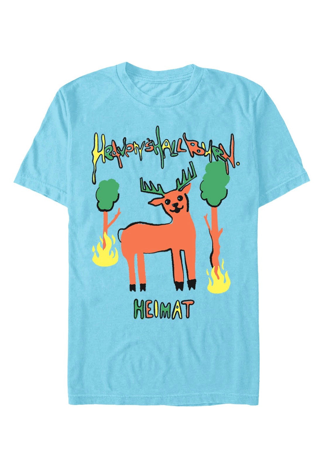 Heaven Shall Burn Heimat Hirsch Atoll Blue T-Shirt